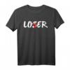 Loser Lover Gothic Halloween & Valentinstag T-Shirt – Inspirierendes Broken Emo Liebhaber-Shirt für Herzschmerz & Last-Minute Kostümideen