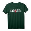 Loser Lover Gothic Halloween & Valentinstag T-Shirt – Inspirierendes Broken Emo Liebhaber-Shirt für Herzschmerz & Last-Minute Kostümideen