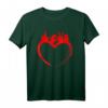 Gebärdensprache Herz Liebe Valentinstag T-Shirt – Perfektes Geschenk für Gebärdensprachler, Taube & Hörgeschädigte zum Valentinstag, Geburtstag & Jubiläum