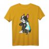 HapDeer Boston Terrier T-Shirt – Lustiges Tierliebhaber Geschenk für Papa, Valentinstag & Vatertag