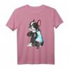 HapDeer Boston Terrier T-Shirt – Lustiges Tierliebhaber Geschenk für Papa, Valentinstag & Vatertag