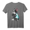 HapDeer Boston Terrier T-Shirt – Lustiges Tierliebhaber Geschenk für Papa, Valentinstag & Vatertag