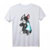 HapDeer Boston Terrier T-Shirt – Lustiges Tierliebhaber Geschenk für Papa, Valentinstag & Vatertag