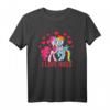 My Little Pony Valentinstag Pinkie Pie Rainbow Dash Hugs T-Shirt - Offiziell Lizenzierte Pony Mode für Frauen, Männer & Kinder