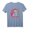 My Little Pony Valentinstag Pinkie Pie Rainbow Dash Hugs T-Shirt - Offiziell Lizenzierte Pony Mode für Frauen, Männer & Kinder