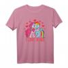 My Little Pony Valentinstag Pinkie Pie Rainbow Dash Hugs T-Shirt - Offiziell Lizenzierte Pony Mode für Frauen, Männer & Kinder