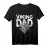 Lustiges Viking Dad T-Shirt - Geburtstags- & Vatertagsgeschenk für Papa, Zombie-Fan & Vater-Sohn Duo