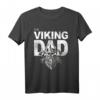 Lustiges Viking Dad T-Shirt - Geburtstags- & Vatertagsgeschenk für Papa, Zombie-Fan & Vater-Sohn Duo