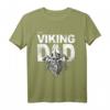 Lustiges Viking Dad T-Shirt - Geburtstags- & Vatertagsgeschenk für Papa, Zombie-Fan & Vater-Sohn Duo