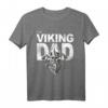 Lustiges Viking Dad T-Shirt - Geburtstags- & Vatertagsgeschenk für Papa, Zombie-Fan & Vater-Sohn Duo
