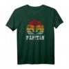 Vater und Kapitän Lustiges Retro Anker Vatertag T-Shirt - Perfektes Geschenk für Meerliebhaber und Seefahrtsfans