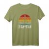 Vater und Kapitän Lustiges Retro Anker Vatertag T-Shirt - Perfektes Geschenk für Meerliebhaber und Seefahrtsfans