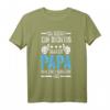 Herren Papa Von Zwei Kindern Vatertag T-Shirt - Cooles Geschenk für Väter, Schwiegerväter & Stiefväter