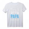 Herren Papa Von Zwei Kindern Vatertag T-Shirt - Cooles Geschenk für Väter, Schwiegerväter & Stiefväter