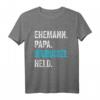 Herren Informatiker Papa Vatertag Retro T-Shirt – Witziges Geschenk für Programmierer, Computerliebhaber & Technikfreaks