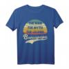 Vatertag T-Shirt für Papa, Stiefvater & Bonuspapa - Klassisches Herren Papi Shirt zum Männertag & Familienfest