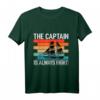Herren Captain - Lustiges Kapitän T-Shirt mit Anker Motiv für Papas, Seefahrer & Kapitän in der Familie