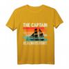 Herren Captain - Lustiges Kapitän T-Shirt mit Anker Motiv für Papas, Seefahrer & Kapitän in der Familie