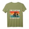 Herren Captain - Lustiges Kapitän T-Shirt mit Anker Motiv für Papas, Seefahrer & Kapitän in der Familie