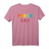 Stolzer Vater mit Regenbogen Pride T-Shirt – Unterstützendes Vatertagsgeschenk für Vätern mit LGBTQ+-Kindern
