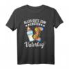 Herren Lustiges Vatertag T-Shirt zum ersten Vaterstag 2021 mit Babyflasche & Game Controller Motiv – Witziges Geschenk für Gamer Papa