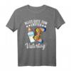 Herren Lustiges Vatertag T-Shirt zum ersten Vaterstag 2021 mit Babyflasche & Game Controller Motiv – Witziges Geschenk für Gamer Papa