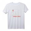 Funny Dad of Three Girls Low Battery Energy Vatertag T-Shirt – Lustiges Geschenk für Väter, Ehemänner und Opas zum Vatertag, Geburtstag oder Urlaub