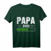 Papa Loading 2020 Lustiges Vatertag Geschenk Shirt - Personalisiertes Geschenkidee für Papa, Papi, Paps, Dad zu jedem Anlass