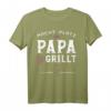 Macht Platz Papa Grillt Jetzt - Vatertag T-Shirt für Grillmeister & Grillfans, perfekte Geschenkidee