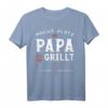 Macht Platz Papa Grillt Jetzt - Vatertag T-Shirt für Grillmeister & Grillfans, perfekte Geschenkidee