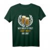 Herren Vatertag T-Shirt mit Bier Spruch - Lustiges Faust Design für Papa, Großvater & Männer zum Geburtstag, Weihnachten & Himmelfahrt