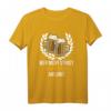Herren Vatertag T-Shirt mit Bier Spruch - Lustiges Faust Design für Papa, Großvater & Männer zum Geburtstag, Weihnachten & Himmelfahrt