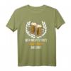 Herren Vatertag T-Shirt mit Bier Spruch - Lustiges Faust Design für Papa, Großvater & Männer zum Geburtstag, Weihnachten & Himmelfahrt