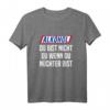 Herren Bier Schnaps Alkohol T-Shirt - Lustiges Party-Outfit für Biertrinker, Alkohol-Fans & Geburtstagskinder, Perfekt für Festivals, Oktoberfest & Sauftouren