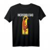 HapDeer Pixar Incredibles 2 Vatertag Incredible Dad Hero T-Shirt – Offiziell lizenzierte Superhelden Kleidung für Papa