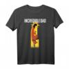 HapDeer Pixar Incredibles 2 Vatertag Incredible Dad Hero T-Shirt – Offiziell lizenzierte Superhelden Kleidung für Papa