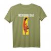HapDeer Pixar Incredibles 2 Vatertag Incredible Dad Hero T-Shirt – Offiziell lizenzierte Superhelden Kleidung für Papa