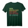 Papa Bodenleger T-Shirt – Lustiges Vintage Retro Motiv als Vatertags- und Geburtstagsgeschenk für Männer & Opa