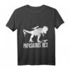 Papásaurus Papasaurier Vatertag Geschenk T-Shirt – Dinosaurier Motiv für starke Papas, ideale Geschenkidee für Vater, Geburtstag & Weihnachten