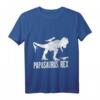Papásaurus Papasaurier Vatertag Geschenk T-Shirt – Dinosaurier Motiv für starke Papas, ideale Geschenkidee für Vater, Geburtstag & Weihnachten