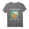 Herren Zeit Für Einen Hopfen Smoothie T-Shirt - Lustiges Vatertags- und Geburtstagsgeschenk für Bierliebhaber