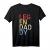 Legendaddy Papa Vater T-Shirt - Retro Vintage Vatertag Geschenk für stolze Väter und Papas