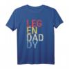 Legendaddy Papa Vater T-Shirt - Retro Vintage Vatertag Geschenk für stolze Väter und Papas