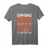 Gamer Dad Videospiel Zocken Nerd Vatertag Geschenk Gaming T-Shirt – Perfektes Geschenk für Zocker, Nerds & Computer Freaks zu Weihnachten & Geburtstag