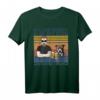 HapDeer Vatertag T-Shirt - Lustiges Vintage Boxer-Shirt für Hundeliebhaber, Bierliebhaber & Coole Männer Geschenke