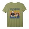 HapDeer Vatertag T-Shirt - Lustiges Vintage Boxer-Shirt für Hundeliebhaber, Bierliebhaber & Coole Männer Geschenke