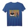 HapDeer Vatertag T-Shirt - Lustiges Vintage Boxer-Shirt für Hundeliebhaber, Bierliebhaber & Coole Männer Geschenke