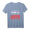 Herren Vatertags-Shirt - Lustiges 'You Can´t Scare Me I Have Two Boys' T-Shirt für Papa, Ehemann & Vater – Perfektes Geschenk zu Geburtstagen, Vatertag & Weihnachten