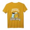 Erster richtiger Vatertag Geschenk Papa T-Shirt - Lustiges Design für den ersten Vatertag, ideal für frischgebackene Väter & Vatertagstour