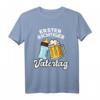 Erster richtiger Vatertag Geschenk Papa T-Shirt - Lustiges Design für den ersten Vatertag, ideal für frischgebackene Väter & Vatertagstour